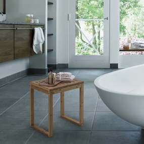 Gedy - Fürdőszobai zsámoly HIMALAYA 39,5x44,3 cm bambusz