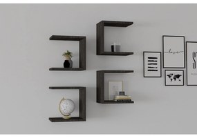 Fali polc Base - Anthracite
