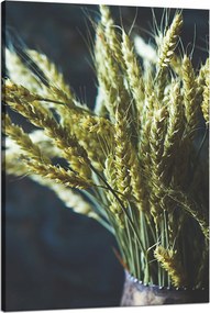 Botanika Vászonkép Búza váza 80x120 cm