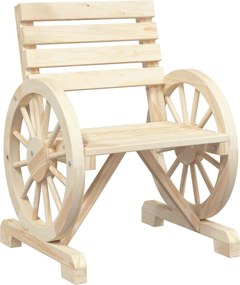 vidaXL tömör fenyőfa kerti szék 58 x 58 x 78,5 cm