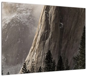 A Yosemite Valley Nemzeti Park, USA (üvegen) (70x50 cm)