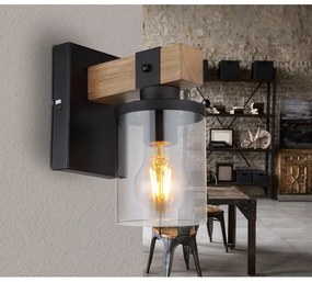 Globo 15555W - Fali lámpa LILA 1xE27/60W/230V