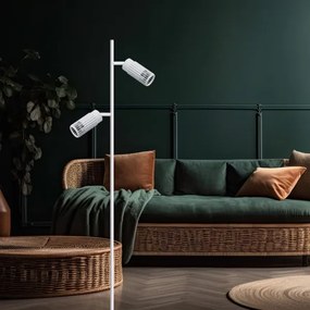 Állólámpa VERTICAL 2xGU10/8W/230V fehér