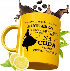 Prémium Arany Bögre Szakácsnőnek Ajándék Nyomtatott Fotóval