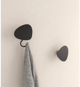 Fekete fali acél akasztó Dot L Bull – LIND DNA