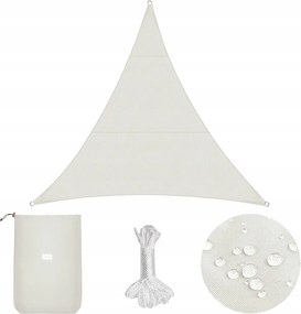 Napvitorla Fehér Háromszög Alakú 366 x 366 x 366 CM