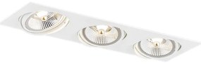 Argon 6115 - OLIMP 3xGU10-AR111/12W/230V mennyezeti lámpa, fehér