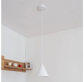 Kábeles csillár ETNA II 1xE27/15W/230V átm. 18,5 cm fehér