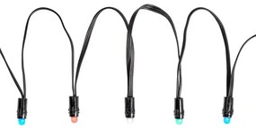 Nedis WIFILP01C48 - LED RGB Kültéri karácsonyi lánc 48xLED 13,8m IP65 Wi-Fi Tuya