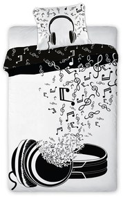 Pamut ágynemű Homa MUSIC 140x200 cm