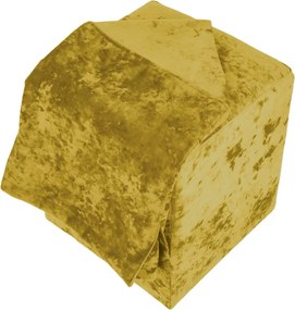 Cube H puff huzattal - E51 szövet - sárga R