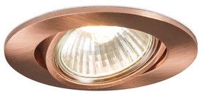 Okos, süllyesztett, dönthető spotlámpa réz színben, Wifi GU10-zel - Cisco