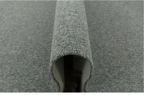 200x200 cm Szürke Vienna Hurkos Szőnyeg Dolgozószobába Méretre Szabott Tanúsítvánnyal