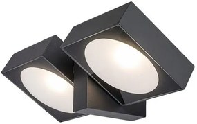 RÁBALUX 77101 TELDE Modern Kültéri Fali Lámpa Antracit IP44
