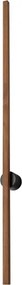 Brilagi - LED fali lámpatest WOODY LINE LED/7W/230V 4000K 60 cm tölgy cseresznye