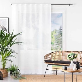 Fehér átlátszó függöny 140x240 cm Haltona – douceur d'intérieur