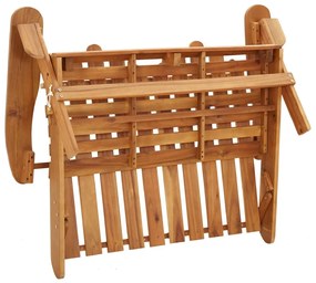 4 részes tömör akácfa kerti Adirondack ülőgarnitúra