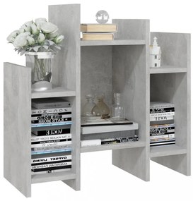 betonszürke szerelt fa kisszekrény 60 x 26 x 60 cm