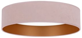 Brilagi - LED mennyezeti lámpa VELVET LED/24W/230V 3000-6400K rózsaszín/arany