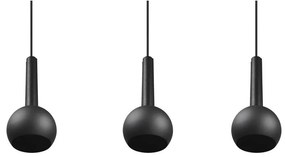 Fekete függőlámpa Ciliana – CINQUE