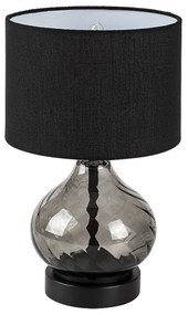 Rabalux 74034 - Asztali lámpa PIRELO 1xE14/25W/230V füstös