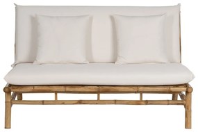 Fehér kanapé 135 cm Bamboo – Ixia