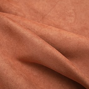 vidaXL 2 db rozsdavörös sötétítőfüggöny fémgyűrűkkel 140 x 225 cm