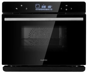 Klarstein MasterFresh, gőzsütő, 24 l, 230 ° C, érintőképernyős vezérlőpanel, fekete