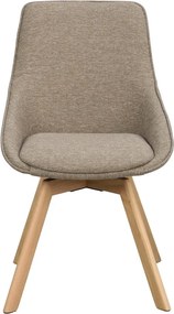 Bézs étkezőszék szett 2 db-os Alison – Rowico