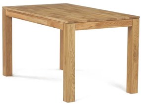 Tömör Tölgy Étkezőasztal 140×80 cm. DS-H140 DUB