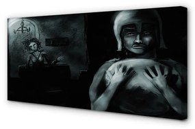 Canvas képek karakterek sötét 140x70 cm
