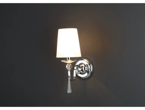 Maxlight CHARLOTTE fali lámpa, króm, E14 foglalattal, 1x40W, MAXLIGHT-W0067