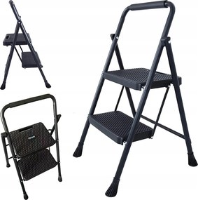 Otthoni Irodai Létra 2 Lépcsős Összecsukható Könnyű Nagy 2 Lépcsőfok