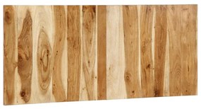 fejtámla 120 cm tömör fa akácfa