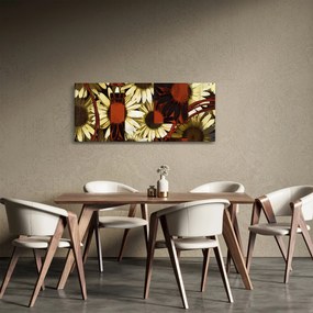Virágok képe (120x50 cm)