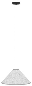 Eglo 43984 - Csillár zsinóron ALSAGER 1xE27/40W/230V szürke