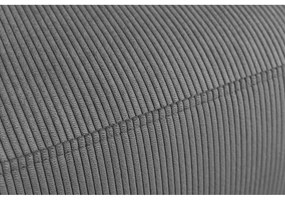 Szürke bársony sarokkanapé Enjoy – Bobochic Paris