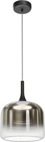 MAYTONI MOD286PL-L18B3K SPIRITO Modern Függesztett Lámpa Fekete, Füstös LED IP20