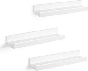 Pheet fali polcok fehér 3 darab