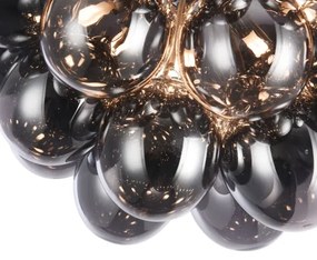 Maytoni MOD112CL-08N - Mennyezeti lámpa BALBO 8xG9/28W/230V szürke