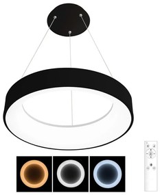 Brilagi - LED Dimmelhető csillár zsinóron LED/40W/230V 3000-6500K fekete + távirányító