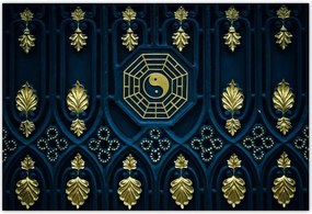 Poszterek 185x125 Absztrakt Arany harmónia