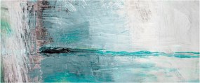Kép - Absztrakt olajfestmény (120x50 cm)