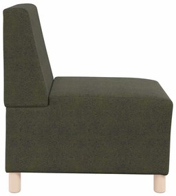 Fotel 2 pcs Zöld 55 x 74 x 82 cm Műbőr velúr