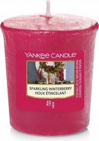 Sparkling Winterberry Yankee Candle Signature kis votive gyertya