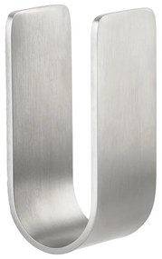 Matt ezüstszínű fali fém akasztó Ume – Zone