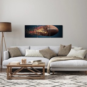 Kép - Rögbi labda akcióban (órával) (90x30 cm)