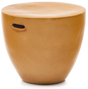 Kerámia kerek kerti tárolóasztal ø 46 cm Mesquida – Kave Home