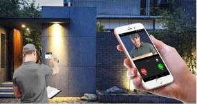 Okoscsengő, vezeték nélküli wifi-s kaputelefon RAM-MD202