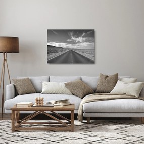 Út képe (üvegen) (70x50 cm)
